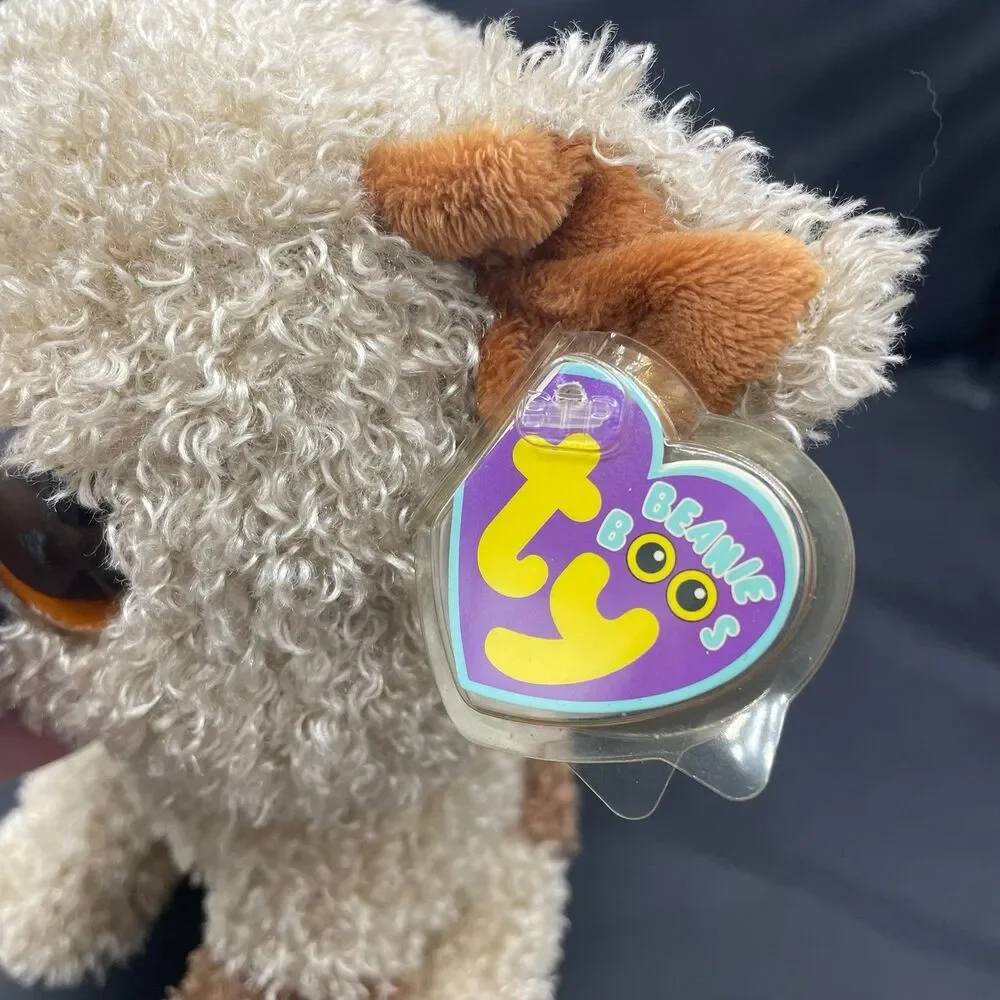 NWT Ty Beanie Boos Rootbeer the Brown Dog 8.5